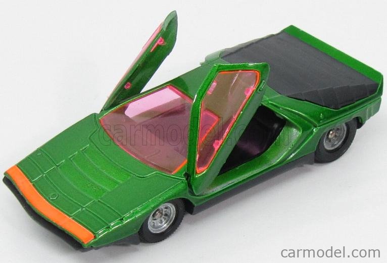 SOLIDO 172 Scale 1/43 | ALFA ROMEO CARABO BERTONE 1968 GREEN MET