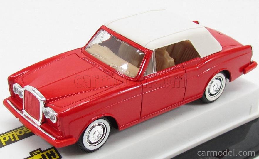Voiture Miniature Solido - Bentley Continental Rouge 1/43 - Occasion (bon Modèle, Boîte Abîmée)
