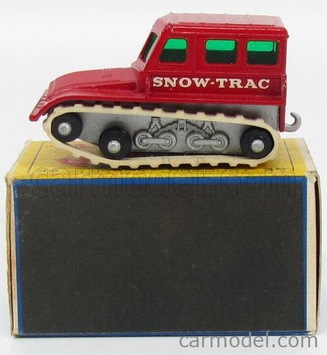 MATCHBOX 35 Scale 1/66 | MATCHBOX SNOW-TRAC RED