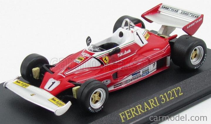 Die cast 1/43 Modellino Auto F1 Ferrari 312 T2 Brazilian Grand Prix 1977 N.Lauda 