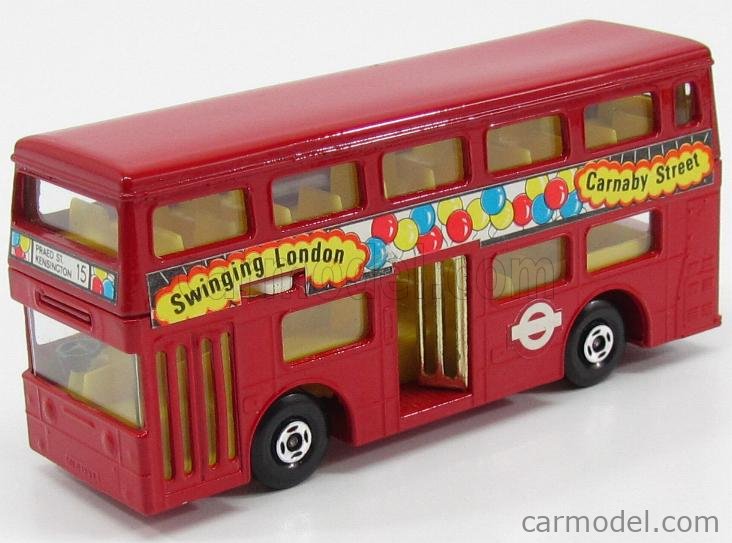 MATCHBOX K15 Scale 1/50 | MATCHBOX THE LONDONER AUTOBUS 1965 RED