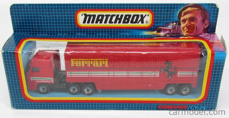 DAF - 3300 SPACE-CAB BOX TRUCK CAR TRANSPORTER FERRARI F1 1987