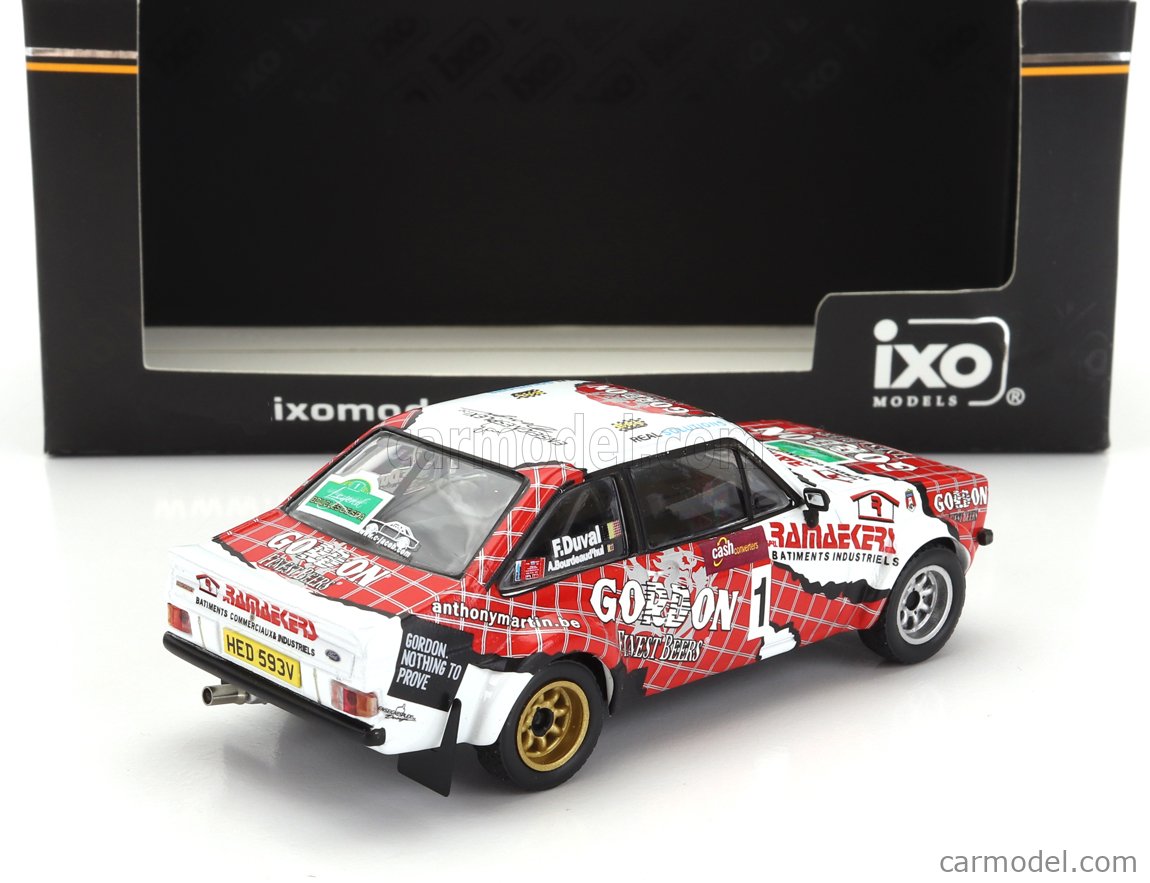 Miniature 1/43 Ford Escort WRC Bastos - Snijers - Rallye Boucles De Spa (Occasion)