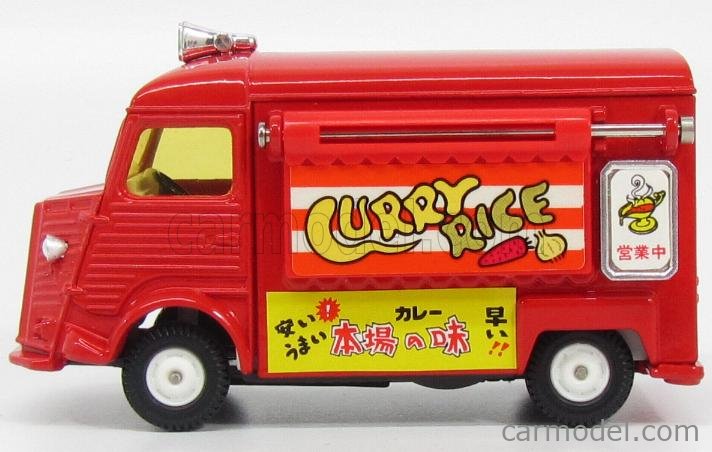 Miniature Tomica Dandy 1/43 - Citroën Type H Rouge - Occasion