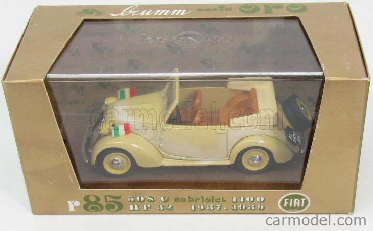 Voiture Miniature BRUMM FIAT 508C E.I.A.R. 1948 - Échelle 1/43 - Neuf Boîte Collector