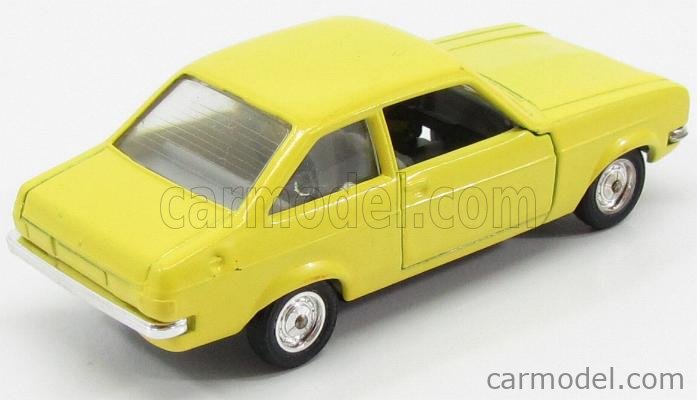 Miniature Solido Ford Escort MK I, Jaune, échelle 1:43, GAM1 N°45 (occasion)