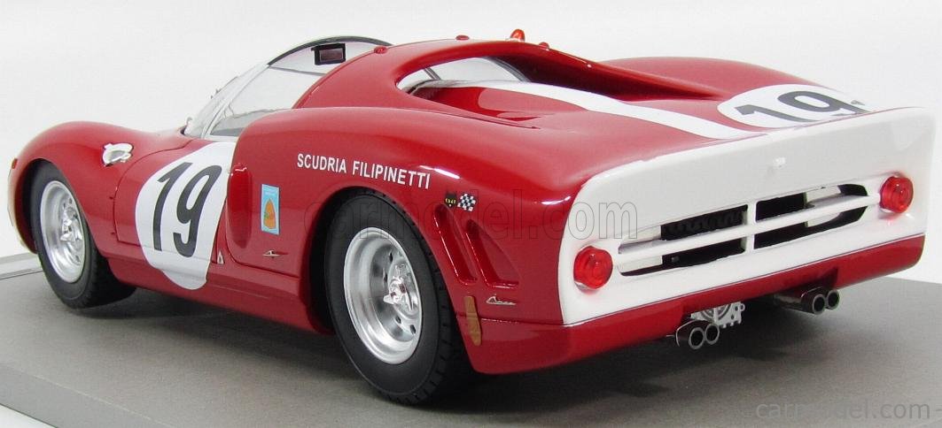Décalcomanie 1/43 Ferrari 365P2 - 24 Heures Du Mans 1966, édition Limitée