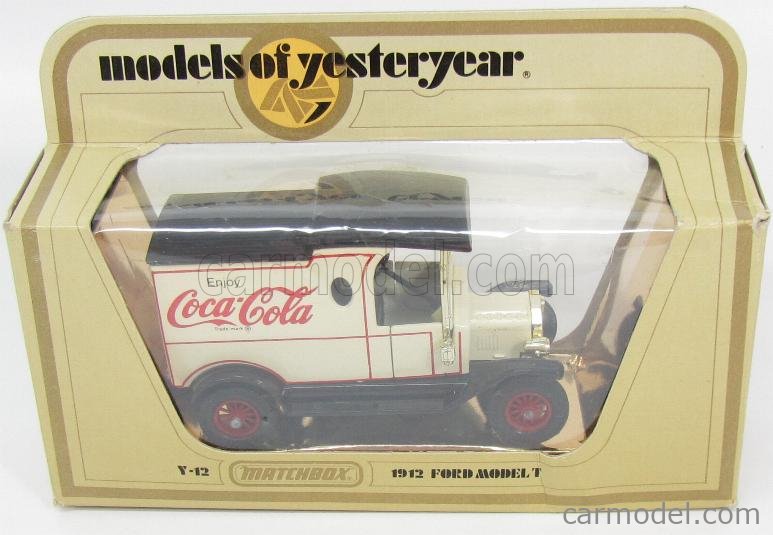 Matchbox YPC04-M Coca Cola Brand 1912 Ford Model T 1:43 Scale 