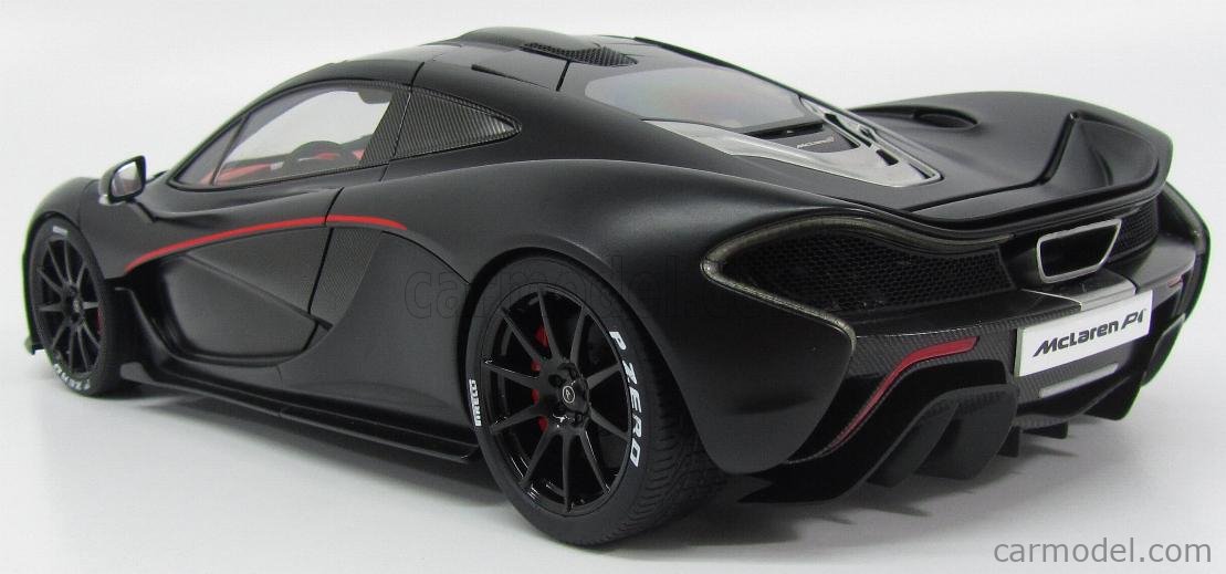 AUTOART 76027 Scale 1/18 | McLAREN P1 2013 MATT BLACK