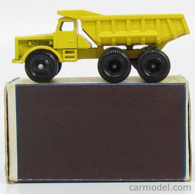 MATCHBOX 6 Scale 1/66 | MATCHBOX EUCLID DUMP TRUCK YELLOW