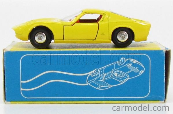MATCHBOX 33 Scale 1/66 | LAMBORGHINI MIURA P400 YELLOW