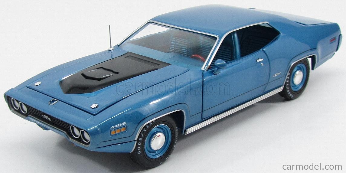AUTOWORLD AMM1065/06 Scale 1/18 | PLYMOUTH GTX 440-6 COUPE 1971 LIGHT ...
