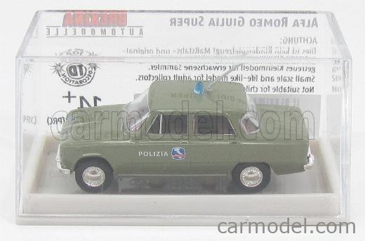 BREKINA PLAST 29519 Scale 1/87 | ALFA ROMEO GIULIA SUPER 1.6