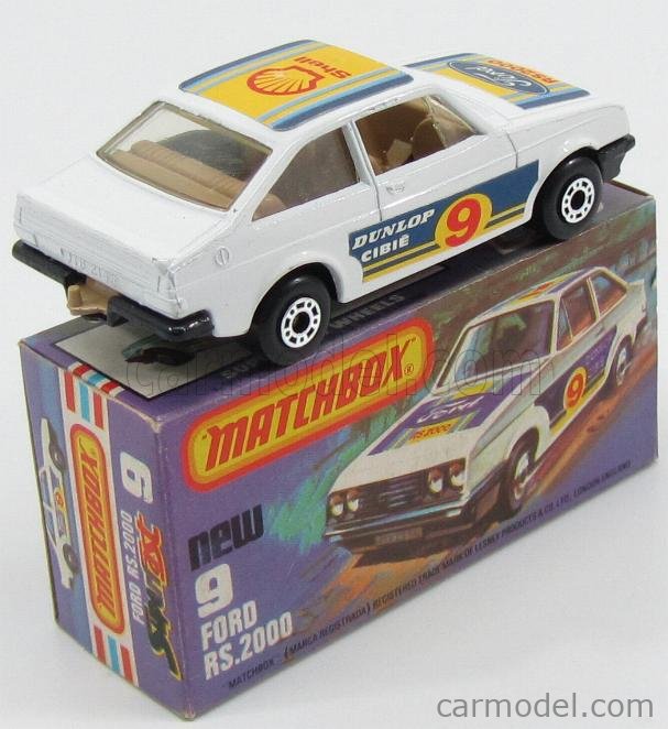 matchbox ford escort rs cosworth