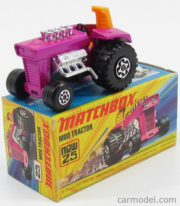 MOD TRACTOR Matchbox Superfast 1 - 75 Produced 1972 - 1978 Number MB9...DE  MI PRIMER COLECCIÓN.. | Matchbox - 自動車