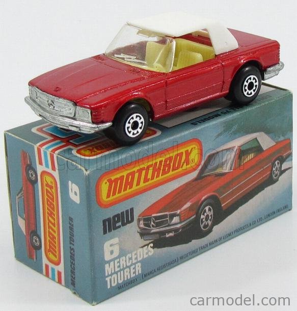 matchbox mercedes 350 sl