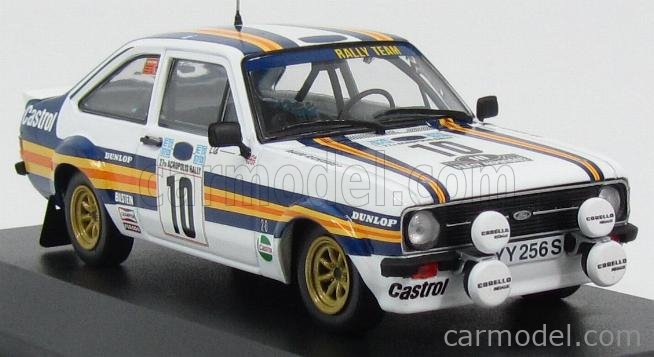 Miniature Altaya 1/43 - Ford Escort RS1800 MKII Vatanen Rallye Finlande 1981