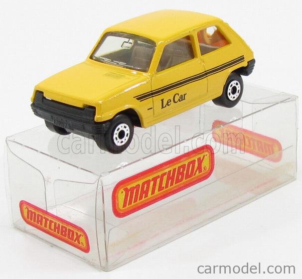 Renault store 5 matchbox