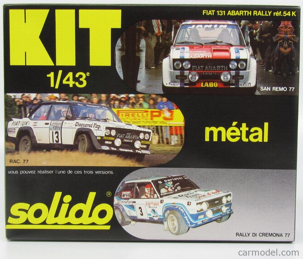 Darío Rally & Slot: FIAT 3 ABARTH, WALTER RÖHRL, RALLY SAN REMO 980