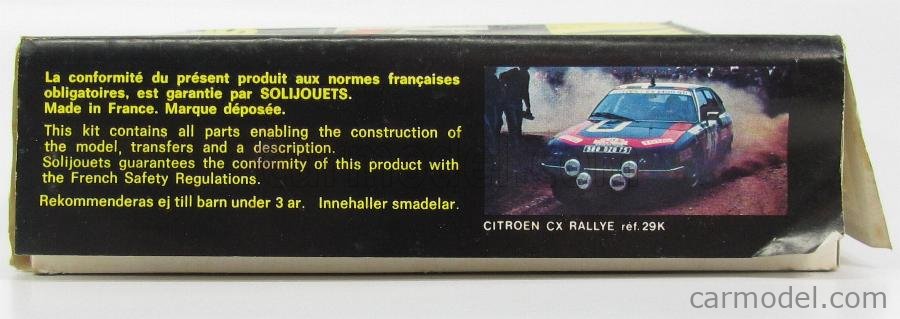 Solido Kit à Monter 1/43 - Alfa Romeo Alfasud Trofeo 69K - Sous Cellophane