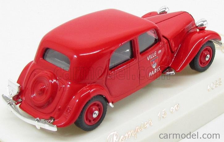 Modèle Réduit Solido Citroen 15CV Camion De Pompiers échelle 1:43 - Occasion Collection