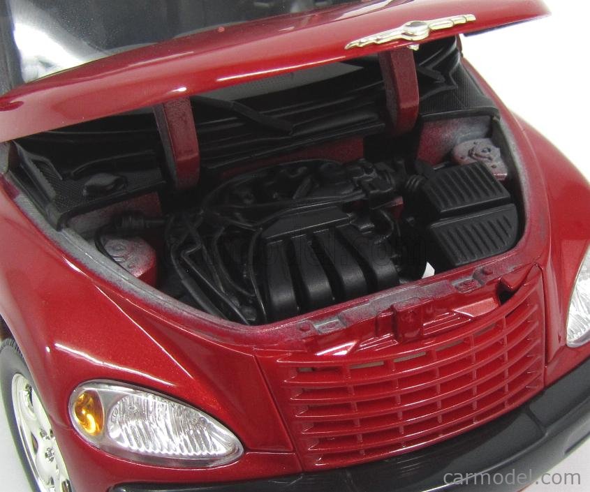 Autoart 01092 Escala 118 Chrysler Pt Cruiser 2001 Red Met