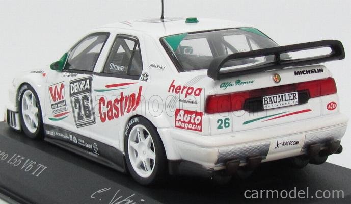 ALFA ROMEO 155 V6 TI DAYCO 12 MICHELE ALBORETO DTM ITC 1995