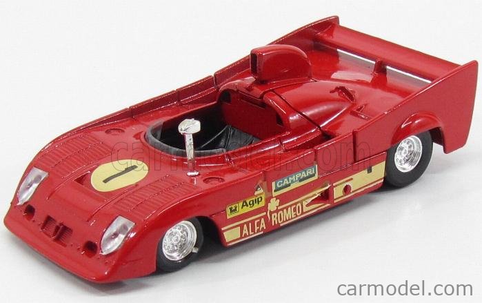Miniature ALFA ROMEO Tipo 33 TT 12 -1973 - SOLIDO - 1/43