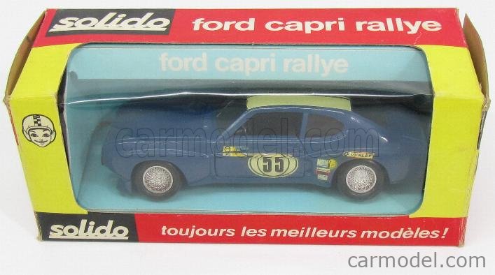 Ford Capri 1973 Miniature 1/43 Solido - Occasion Bon état, Avec Boîte Originale