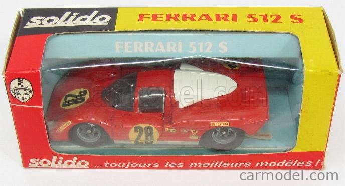 Ferrari 512M Le Mans 1971. 1.43 Solido