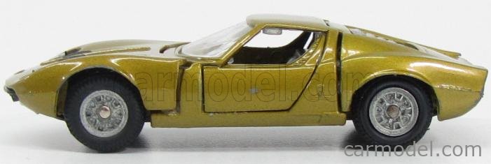 MEBETOYS MATTEL A20 Scale 1/43 | LAMBORGHINI MIURA P400 YELLOW MET