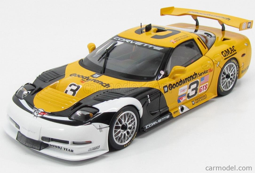 6,750円オートアート 1/18 シボレーコルベット C5-R