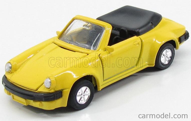 SUNNYSIDE 97396 Scale 1/38 | PORSCHE 911 901 CABRIOLET 1989 YELLOW