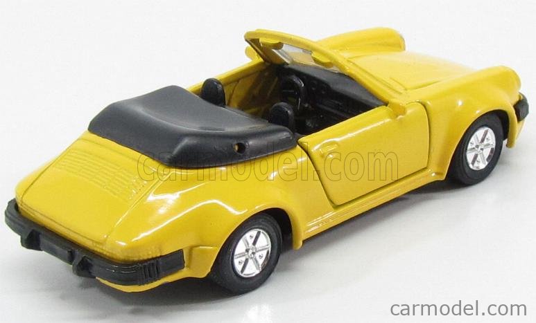 SUNNYSIDE 97396 Scale 1/38 | PORSCHE 911 901 CABRIOLET 1989 YELLOW