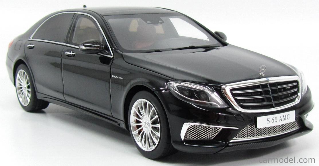 【超激得お得】GT SPIRIT メルセデス ベンツ S65 1/18 ミニカー シルバー 乗用車