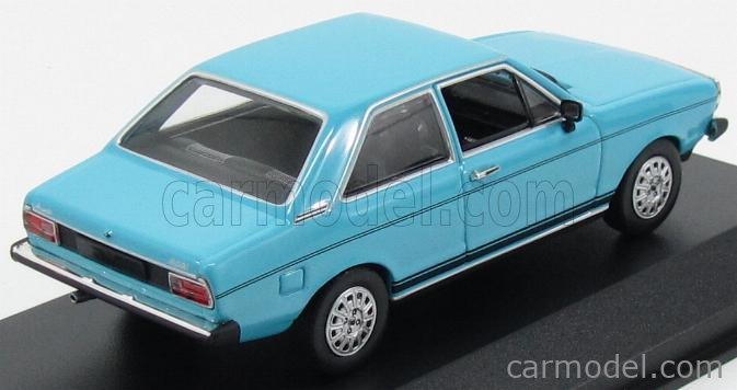 MINICHAMPS 400015002 Scale 1/43 | AUDI 80 GT 1972 LIGHT BLUE