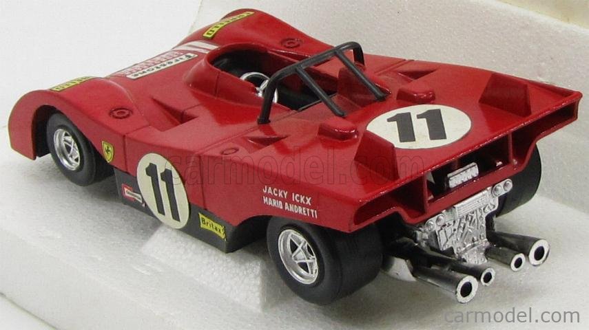 POLITOYS POLISTIL L1 Scale 1/32 | FERRARI 312 PB N 11 ANDRETTI ICKX RED