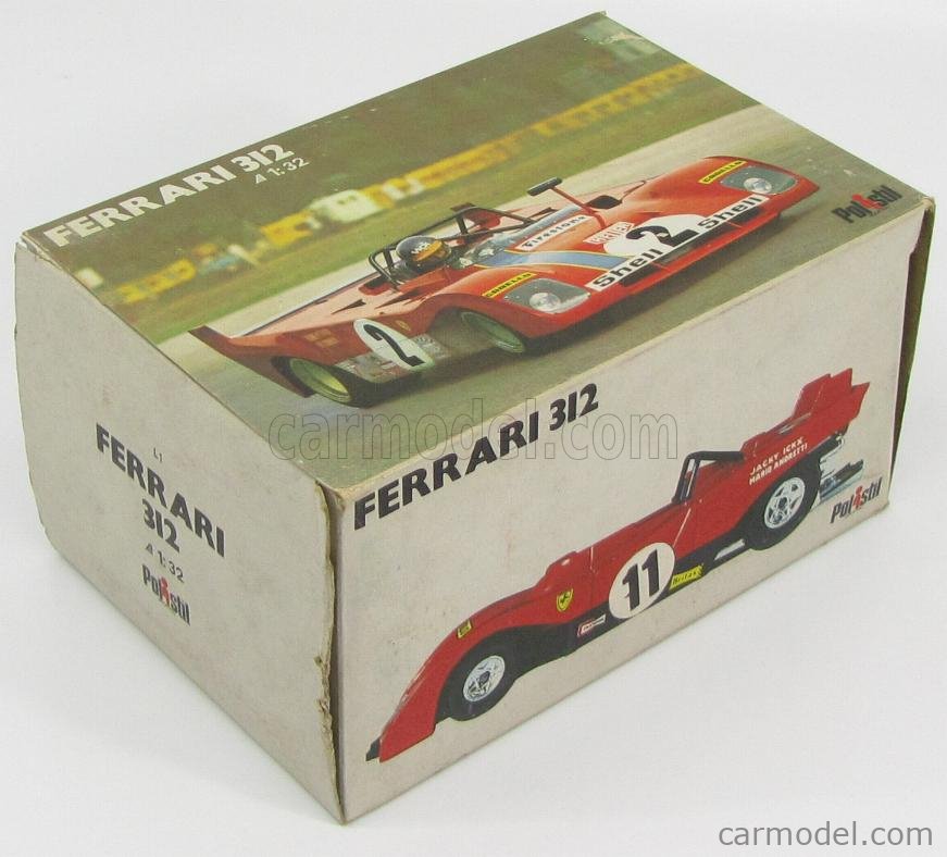 Politoys Polistil L Scale Ferrari Pb N Andretti Ickx Red