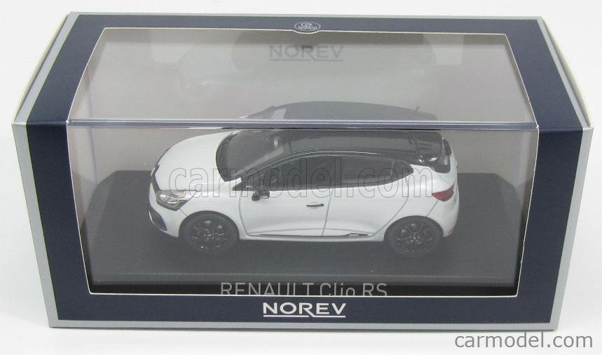 NOREV 517596 Scale 1/43 | RENAULT CLIO RS MONACO 2014 WHITE