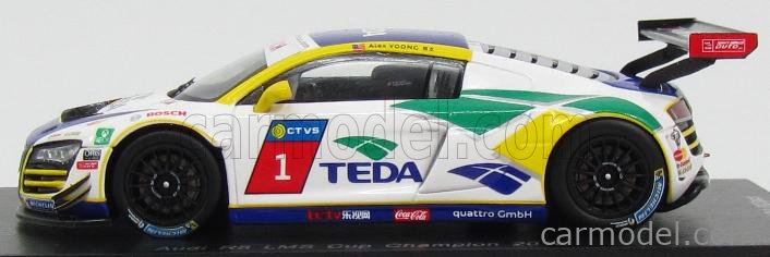SPARK-MODEL SA085 Scale 1/43 | AUDI R8 LMS N 1 ASIA CUP CHAMPION