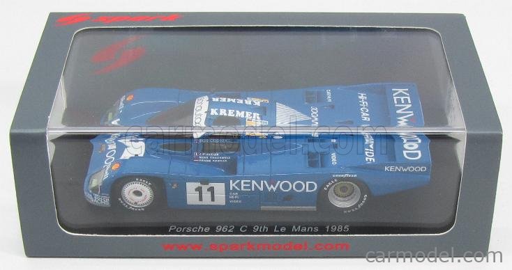 SPARK-MODEL S4173 Echelle 1/43 | PORSCHE 962C TEAM KENWOOD RACING