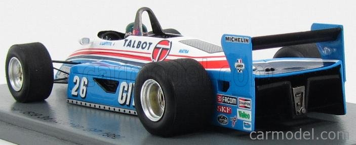 LIGIER - F1 JS19 N 26 3rd AUSTRIAN GP 1982 JACQUES LAFFITE