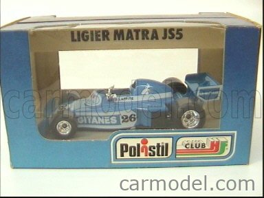 POLISTIL RJ 59. LIGIER MATRA GITANE JS5 F1. EN BOITE