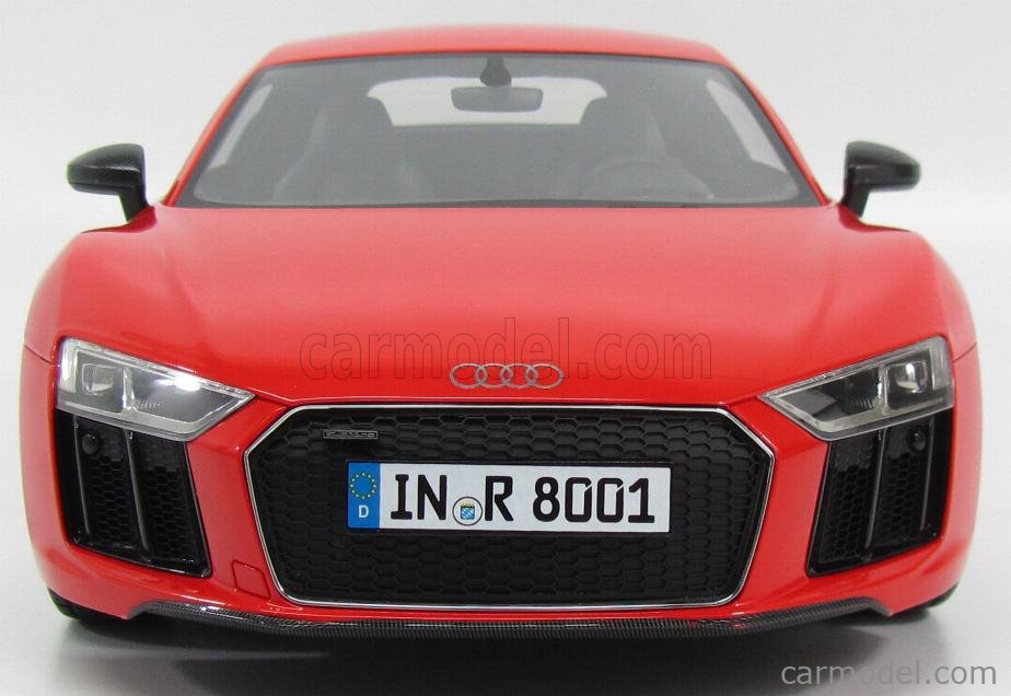 Maisto Audi R8 V10 Plus 2015 – Modèle Réduit 1:24 Rouge Carbone, Neuf Sous Boîte