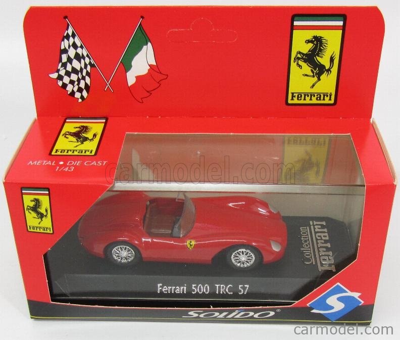 SOLIDO 1/43 RARE FERRARI 500 TRC 1957 serie Limitée