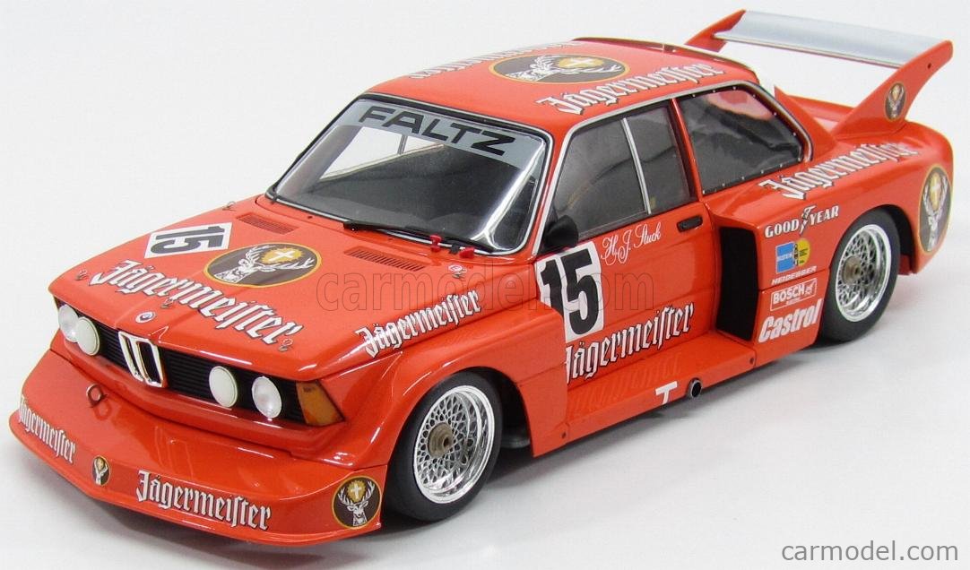 BMW 320i DRM 1977 jagermeister ミニチャンプス外箱に若干の痛みが