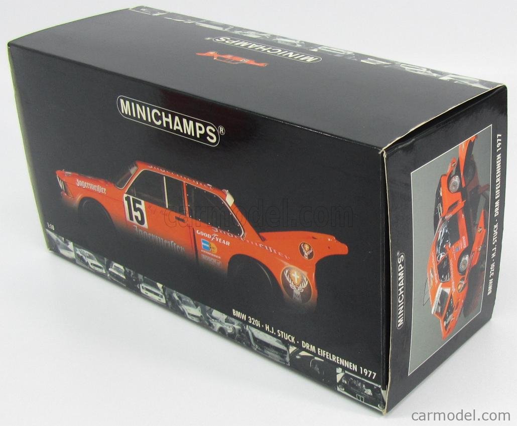 ミニチャンプスBMW 320i #15 DRM 1977 イエーガーマイスター - メルカリ