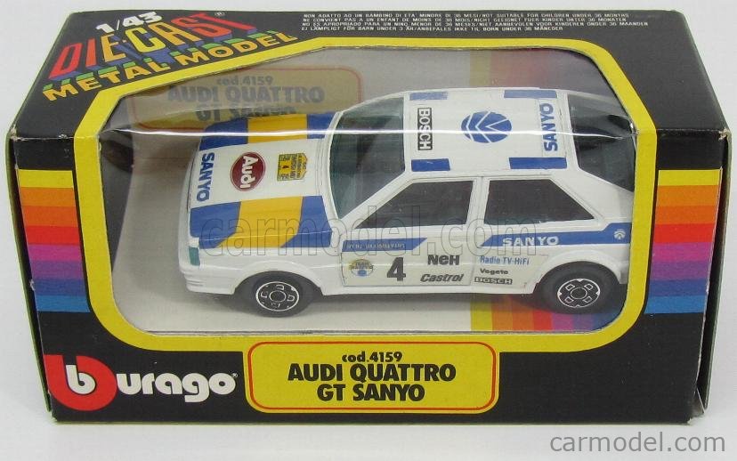 1/18 Minichamps Audi Quattro Blomqvist Cederber.. | Köp på (714934453