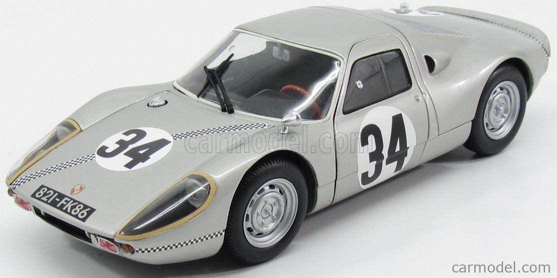 PORSCHE - 904 GTS TEAM AUGUSTE VEUILLET N 34 24h LE MANS 1964 R.BUCHET -  G.LIGIER