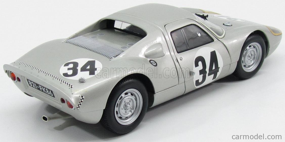 PORSCHE - 904 GTS TEAM AUGUSTE VEUILLET N 34 24h LE MANS 1964 R.BUCHET -  G.LIGIER
